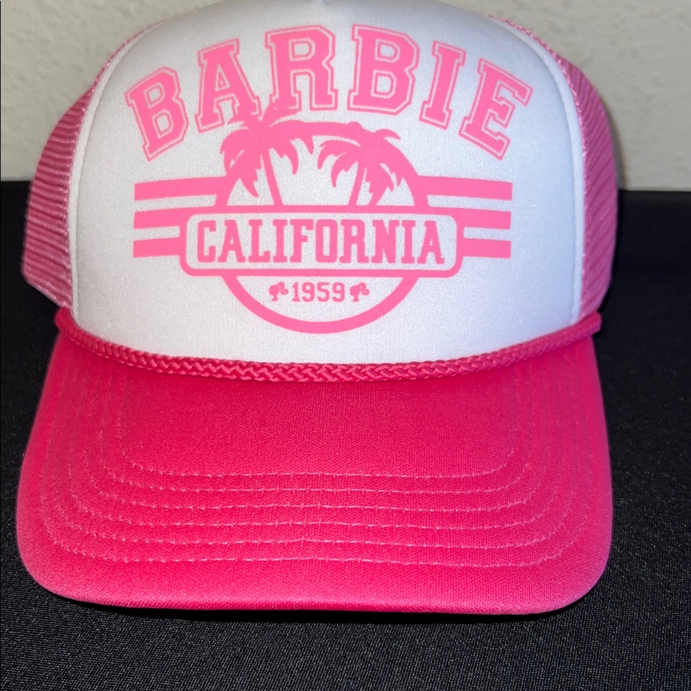 Barbie California Pink Trucker Hat